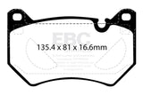 EBC 2018+ Audi Q5 FY 2.0T Greenstuff Front Brake Pads - DP62436
