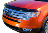 AVS 08-13 Ford E-150 High Profile Bugflector II Hood Shield - Smoke - 25016