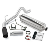 Banks Power 00-06 Toyota 3.4/4.0/4.7L Tundra Monster Exhaust System - SS Single Exhaust w/ Black Tip - 48130-B