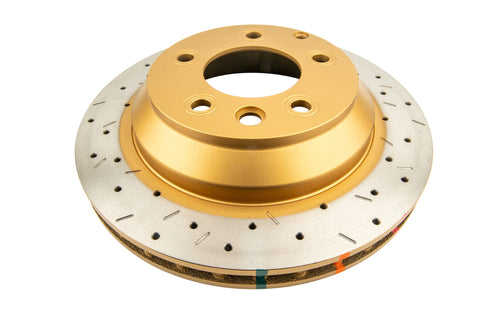 DBA 06-15 Audi Q7 Rear Drilled & Slotted 4000 Series Rotor - DBA42245XS