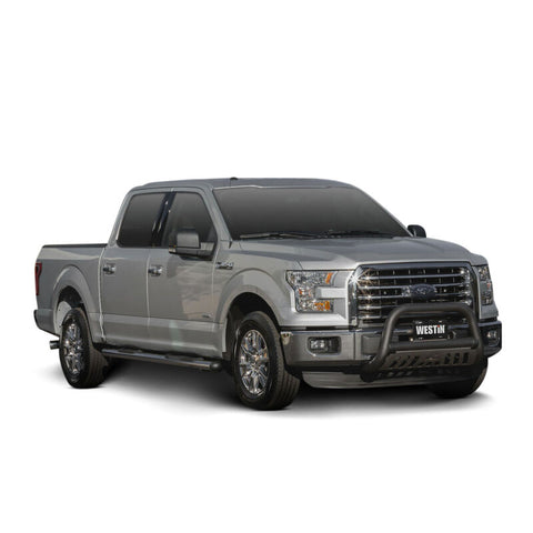 Westin 2015-2018 Ford F-150 Reg/SuperCab/SuperCrew Premier Oval Nerf Step Bar Mount Kit - Black - 22-2055