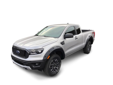 Bushwacker 2019 - 2023 F-150 Pocket Style Flares 4pc SuberCab 72in Bed - Black - 20950-02