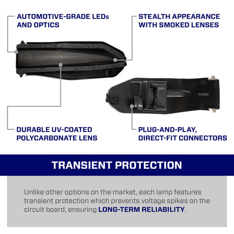 Form Lighting Toyota 4Runner/RAV4 LED Mirror Lights (Pair) - FL0029