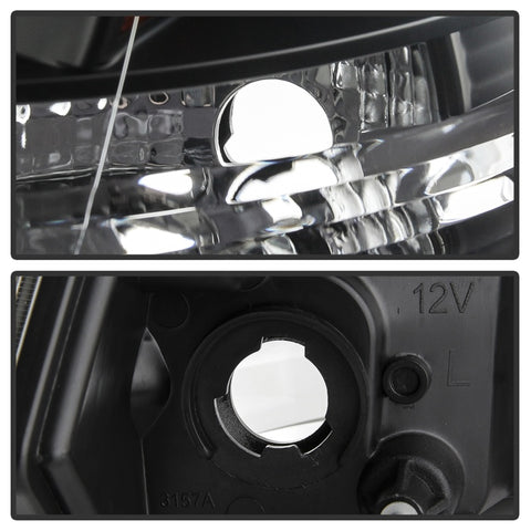 Spyder 09-16 Dodge Ram 1500 Ver 2 Proj Headlight - Light Bar Turn Signal - Blk - PRO-YD-DR09V2-SB-BK - 5086266