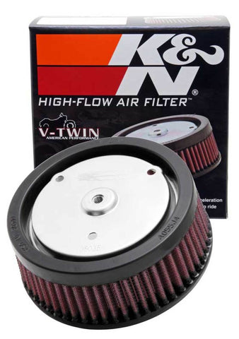 K&N Replacement Air Filter 5.5in Top OD x 6in Base OD x 2.313in H for Harley Davidson - HD-0818