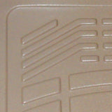 Westin 12-15 Toyota Tacoma Reg/Access/Dbl Cab (double hook) Wade Sure-Fit Floor Liners Front - Tan - 72-130053