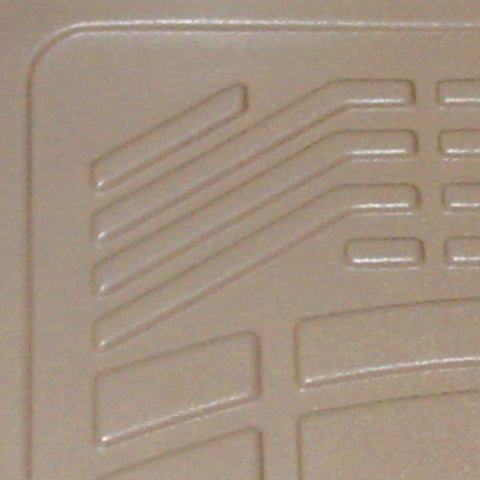 Westin 12-15 Toyota Tacoma Reg/Access/Dbl Cab (double hook) Wade Sure-Fit Floor Liners Front - Tan - 72-130053