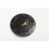 Rugged Ridge 07-18 Jeep Wrangler JK Black Locking Gas Cap Door - 11229.03