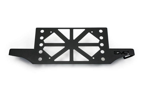 DV8 Offroad Universal License Plate Mount w/ Pod Light Mounts - LPBM-03