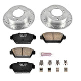 Power Stop 90-94 Eagle Talon Rear Z23 Evolution Sport Brake Kit - K684