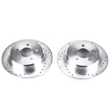 Power Stop 97-07 Chrysler Town & Country Rear Evolution Drilled & Slotted Rotors - Pair - AR8737XPR