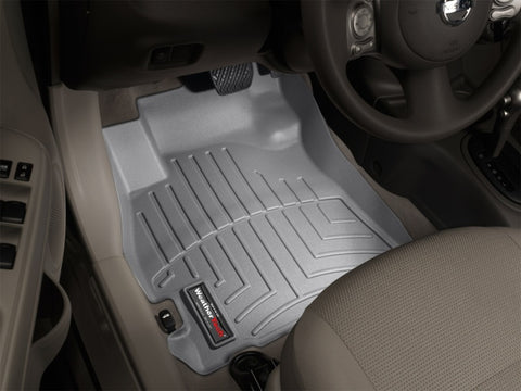 WeatherTech 2016+ BMW 7-Series Front FloorLiner - Grey (Vehicles w/Rear Executive Lounge Seating) - 468741