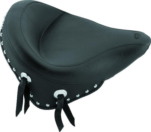 Mustang 04-09 HondaVTX1300C, 03-09 VTX1300 Retro, 03-07 VTX1300S Tank Bib w/Studs - Black - 93180