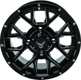 QuadBoss Barbwire 14X7 - 5+2 - 4/110 - Milled - 608573