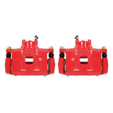 Power Stop 07-12 Dodge Caliber Front Red Calipers w/Brackets - Pair - S5032A
