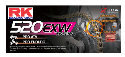 RK Chain 520-88 - Natural - 520-88