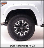 EGR 2018 Ford F150 Bolt-On Look Color Match Fender Flares - Set - Oxford White - 793574-Z1