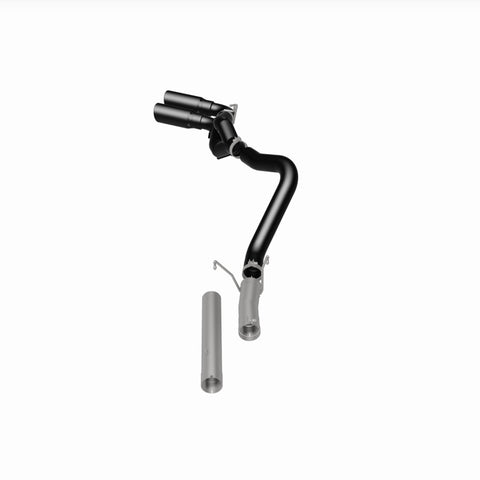MagnaFlow 07-17 Dodge Ram 2500/3500 6.7L DPF-Back Black 4in Dual Single Passenger Side Rear Exit - 17070