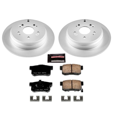 Power Stop 10-18 Acura RDX Rear Z17 Evolution Geomet Coated Brake Kit - CRK206