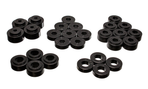 Energy Suspension GM Body Mount Set - Black - 3.4114G