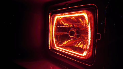 Oracle Pre-Installed Lights 7x6 IN. Sealed Beam - ColorSHIFT Halo - 6908-333