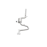 MagnaFlow Sys C/B 2015 Volkswagen Golf 1.8L 2.5in SS Dual Driver Side Exit Polished 3 Tip - 19163