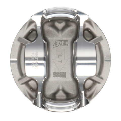 JE Pistons Ford GT350 Voodoo 5.2L Modular 3.701 Bore 12.5:1 CR -8.9cc Dish Piston (Single-Right) - 345871R
