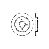 StopTech 01-07 Ford Focus Cryo-Stop Premium Rotor - 125.61070CRY