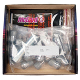 McGard SplineDrive Tuner 5 Lug Install Kit w/Tool (Cone) M12X1.25 / 13/16 Hex / 1.24in. L - Blue Cap - 65554BC