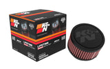 K&N Universal Clamp-On Air Filter 2.25in Flange ID 3.5in OD 2in Height - RU-1900