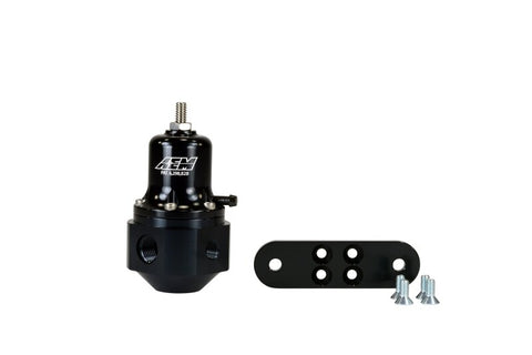 AEM High Capacity Universal Black Adjustable Fuel Pressure Regulator - 25-305BK