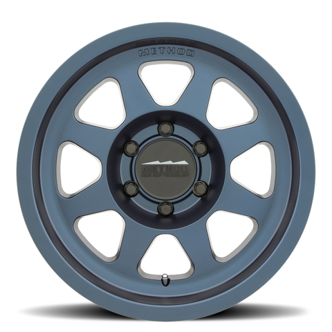 Method MR701 18x9 +25mm Offset 5x150 110.5mm CB Bahia Blue Wheel - MR70189058625