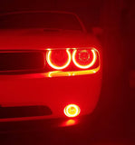 Oracle 08-14 Dodge Challenger Dynamic Surface Mount Headlight Halo Kit - - Dynamic - 1292-332