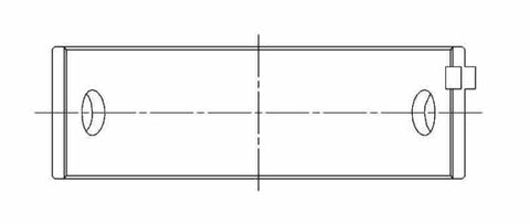 ACL Peugeot 4 1587cc (TU5) Race Series Engine Crankshaft Main Bearing Set - 5M2797H-.50