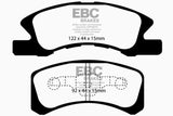 EBC 14+ Mitsubishi Mirage 1.2 Ultimax2 Front Brake Pads - UD1731