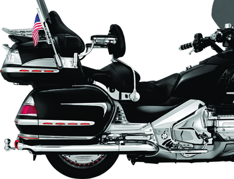 Kuryakyn Louvered Battery Box Cover 01-10 GL1800 Chrome - 3913