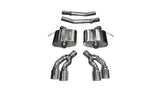 Corsa 2016-2019 Cadillac CTS V Sedan 6.2L V8 2.75in Polished Sport Axle-Back Exhaust - 14357
