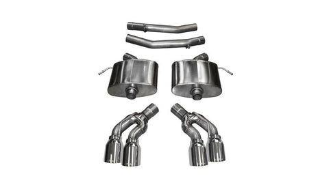 Corsa 2016-2019 Cadillac CTS V Sedan 6.2L V8 2.75in Polished Sport Axle-Back Exhaust - 14357