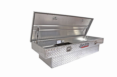 Dee Zee Universal Tool Box - Red Crossover - Single Lid BT Alum Mid Size - DZ8163