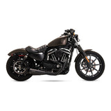 Vance & Hines 14-22 Sportsters Stainless 2-1 Upsweep Exhaust - Black - 47328