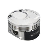 Manley Ford 3.5L Ecoboost 3.642in Bore 1.239in Comp Height -8.5cc Dish Extreme Duty Piston Set - 594800CE-6
