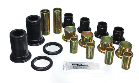 Energy Suspension Front Control Arm Bushings - Black - 3.3150G