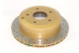 DBA 05 Pontiac GTO Rear Slotted & Drilled 4000 Series Rotor - DBA42021XS