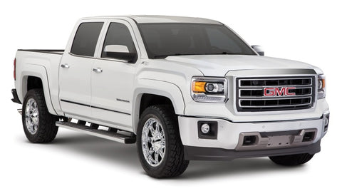 Bushwacker 14-15 GMC Sierra 1500 Extend-A-Fender Style Flares 4pc - Black - 40961-02