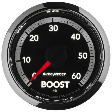 Autometer Gen4 Dodge Factory Match 52.4mm Mechanical 0-60 PSI Boost Gauge - 8508