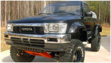 Bushwacker 89-95 Toyota Cutout Style Flares 2pc - Black - 31019-11