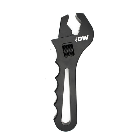 DeatschWerks Adjustable AN Hose End Wrench - Black Anodized - 6-02-1006