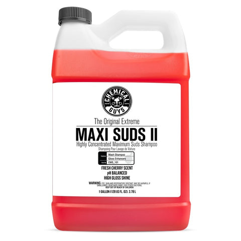 Chemical Guys Maxi Suds II Super Suds Car Wash Shampoo - 1 Gallon - CWS_101