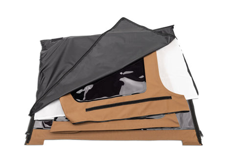 Rampage 1997-2006 Jeep Wrangler(TJ) Frameless Soft Top Kit - Spice - 109517