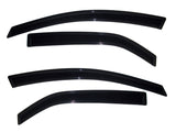 AVS 10-12 Kia Forte Ventvisor Outside Mount Window Deflectors 4pc - Smoke - 94688